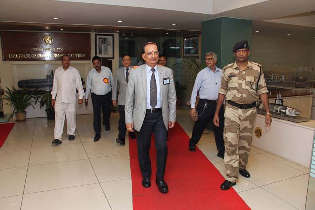 Farewell To RAdm R K Shrawat (IN Retd), AVSM, CMD , MDL On 30th Dec 2016
