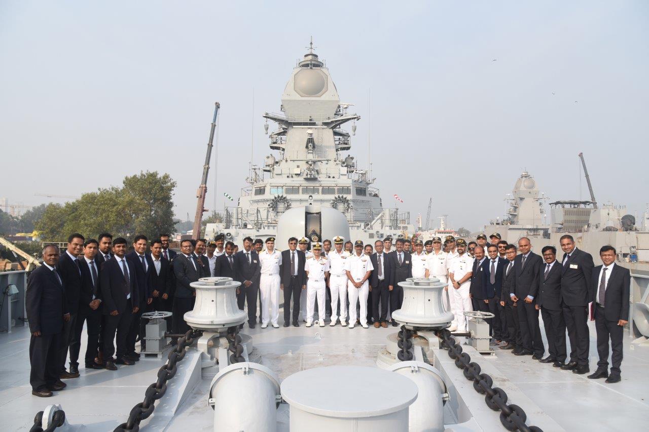 DELIVERY OF FOURTH STEALTH DESTROYER OF P15B 'SURAT' TO THE INDIAN NAVY- 20.12.2024