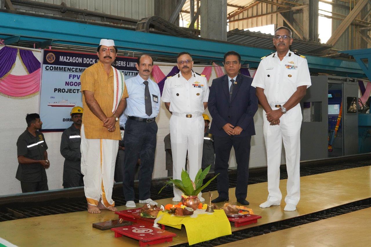 COMMENCEMENT OF STEEL CUTTING OF FPV1(Yard 16501) & NGOPV2(Yard 16402) - 19.12.2024123