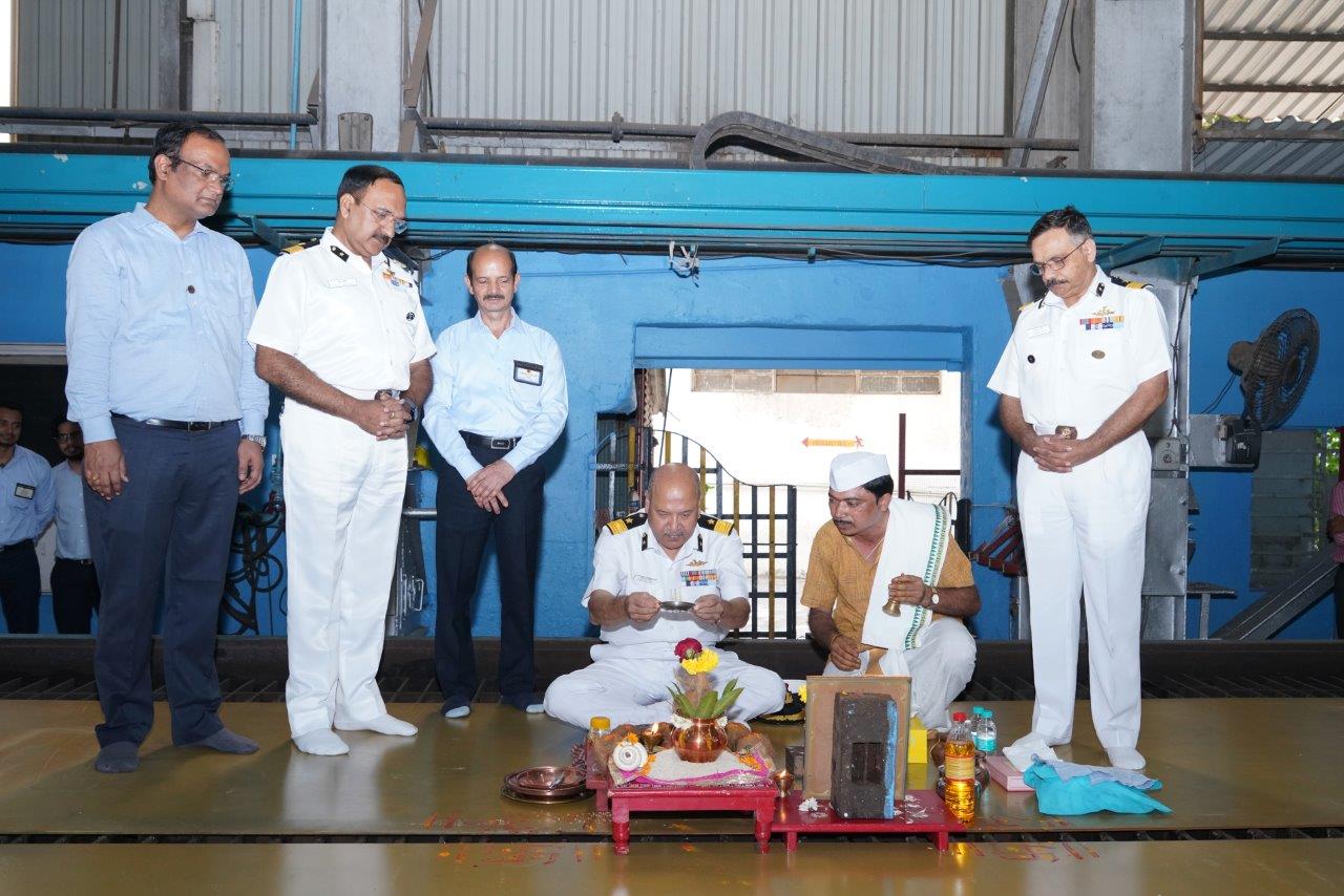 COMMENCEMENT OF STEEL CUTTING FOR INDIAN COAST GUARD - FPV3(Yard -16503) & FPV4(Yard - 16504) - 25.03.2025123