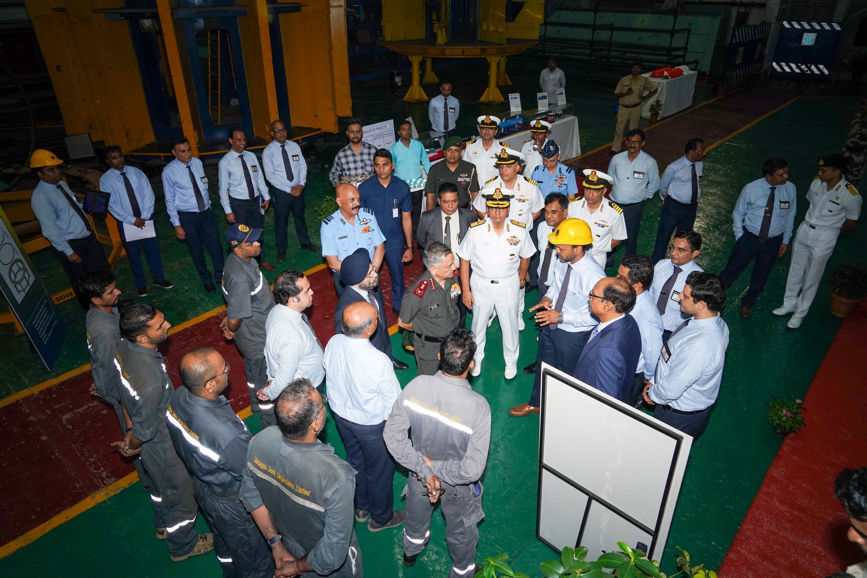 Visit Of Chief Of Defence Staff To MDL - 15.04.2023123
