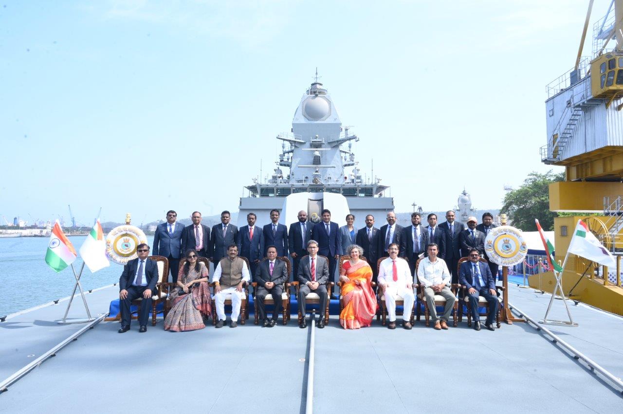 Commissioning of INS Taragiri in the Presence of Shri Rajanath Singh Hon'ble Raksha Mantri 03.04.2026123