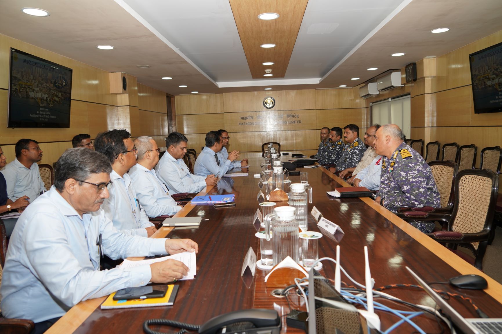 VISIT OF MR. SANJAY KUMAR, ADDL FA & JS /MoD(FIN)-16.06.2023123