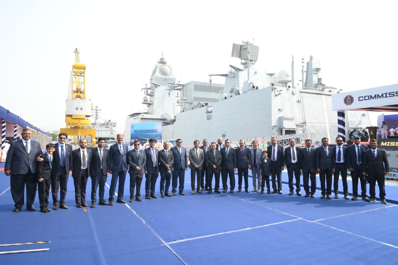 COMMISSIONING OF INS MAHENDRAGIRI IN THE PRESENCE OF SHRI RAJNATH SINGH HON'BLE RAKSHA MANTRI 11.07.2026123