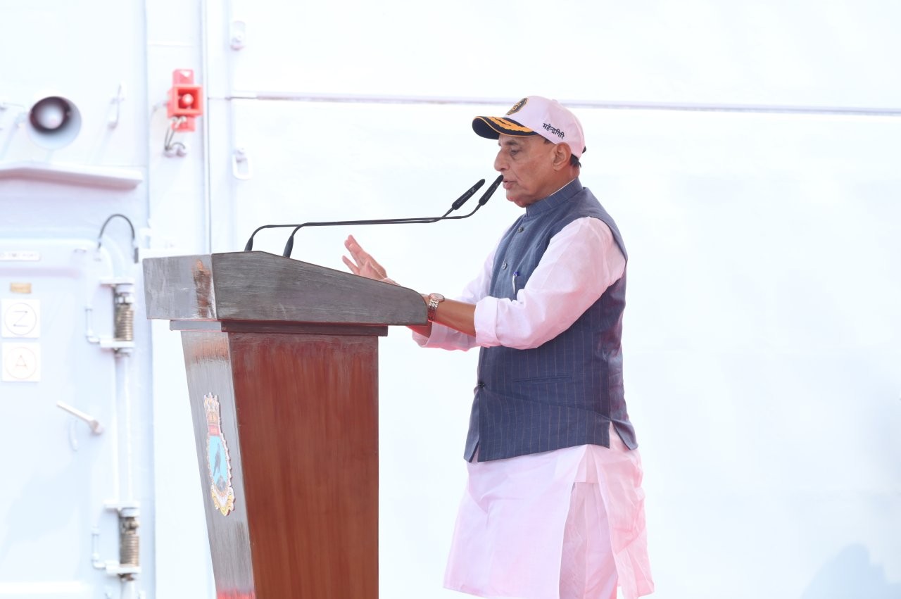 COMMISSIONING OF INS MAHENDRAGIRI IN THE PRESENCE OF SHRI RAJNATH SINGH HON'BLE RAKSHA MANTRI 11.07.2026123