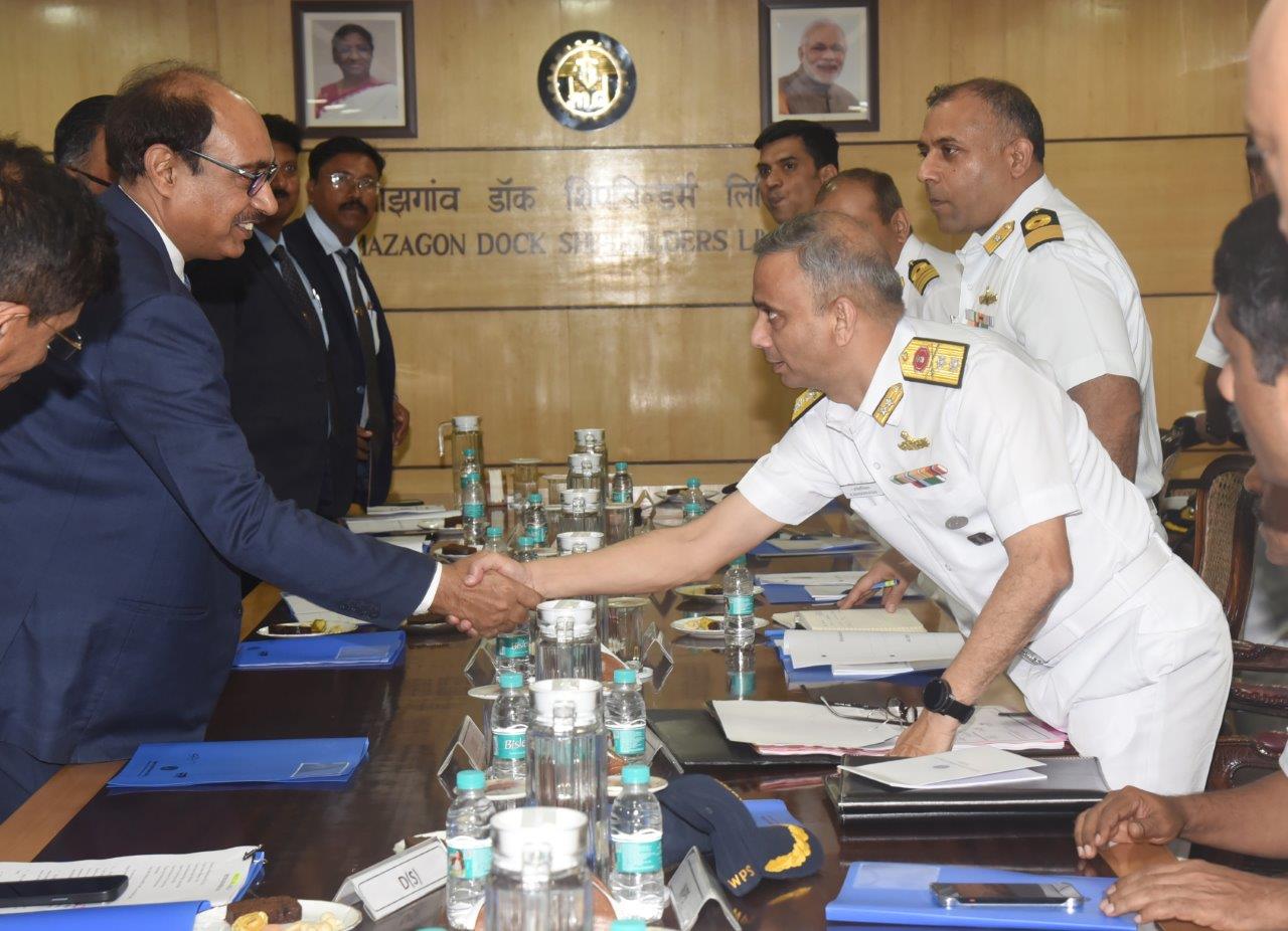 DELIVERY OF FOURTH STEALTH DESTROYER OF P15B 'SURAT' TO THE INDIAN NAVY- 20.12.2024