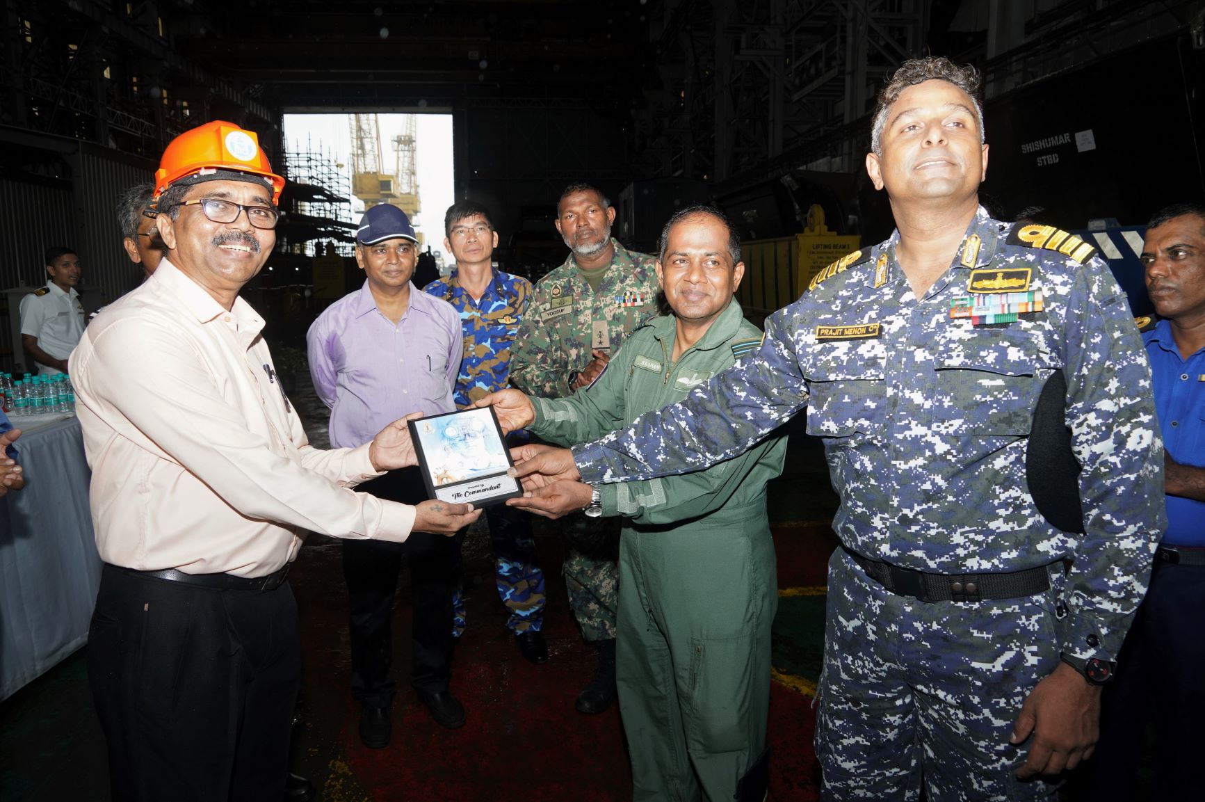 Visit of IA & IAF Officers of NHCC 36 & MSC-07 - 26.07.2023123