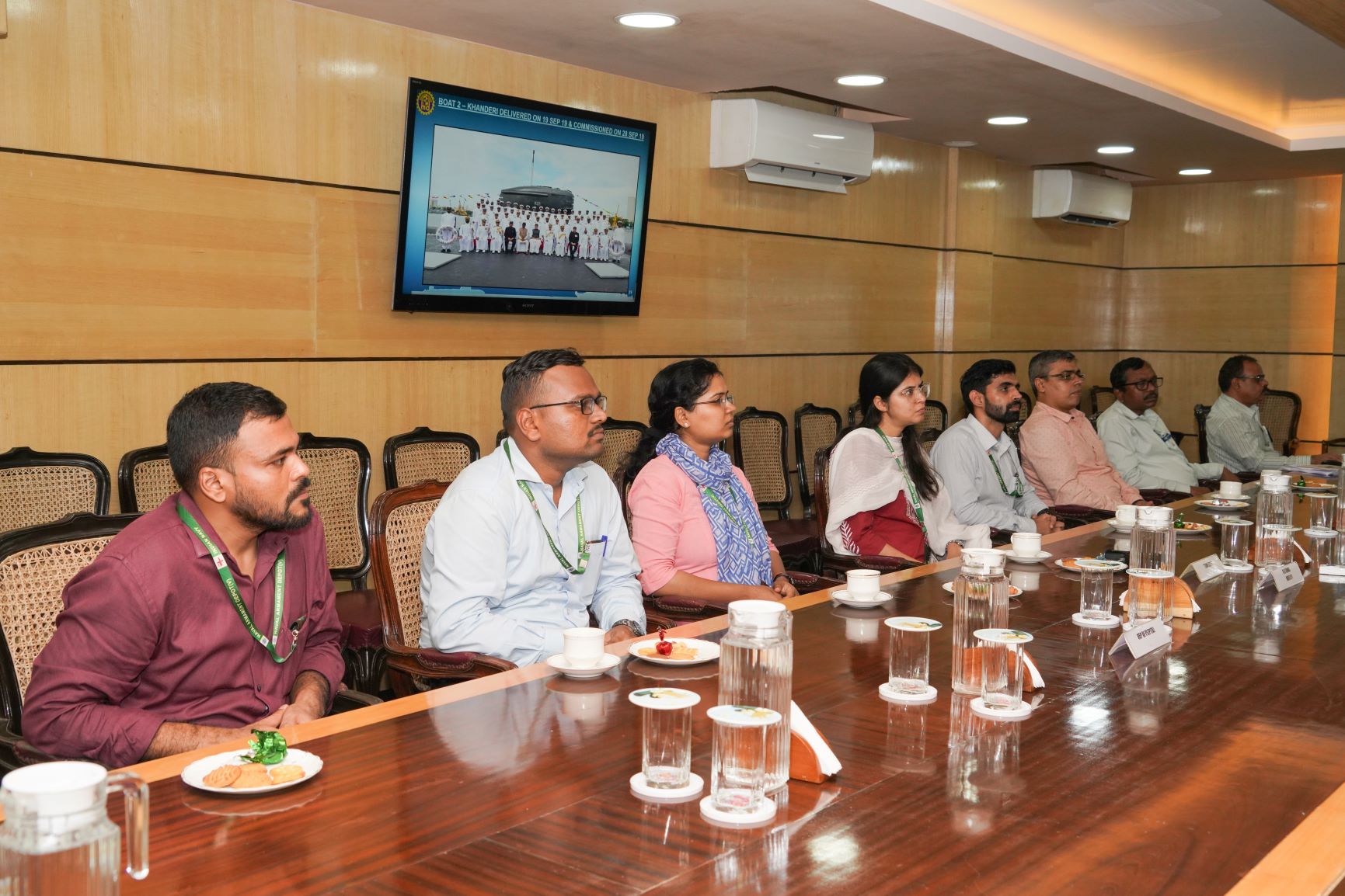 Visit of Indian Armament Service Officer (INAS) - 08.11.2023123