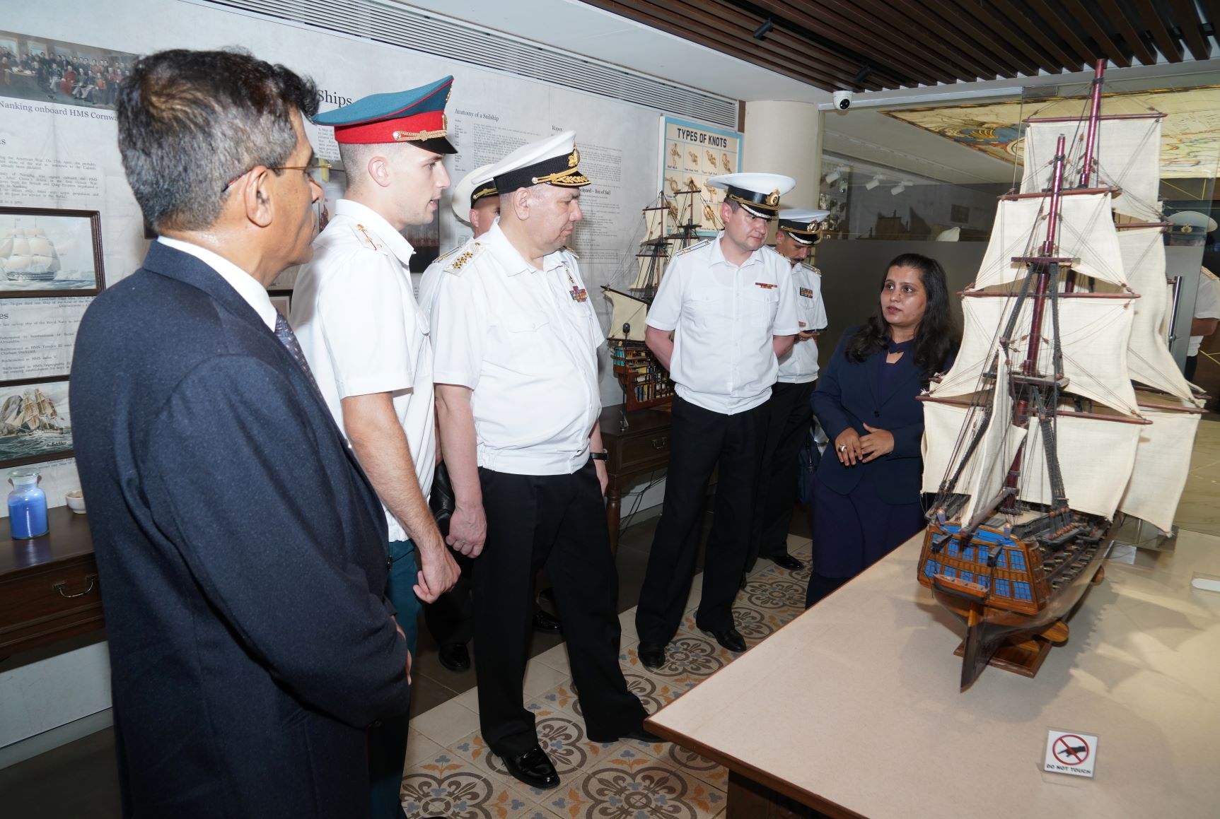 VISIT OF C-IN-C RUSSIAN FEDERATION NAVY - 21.08.2024