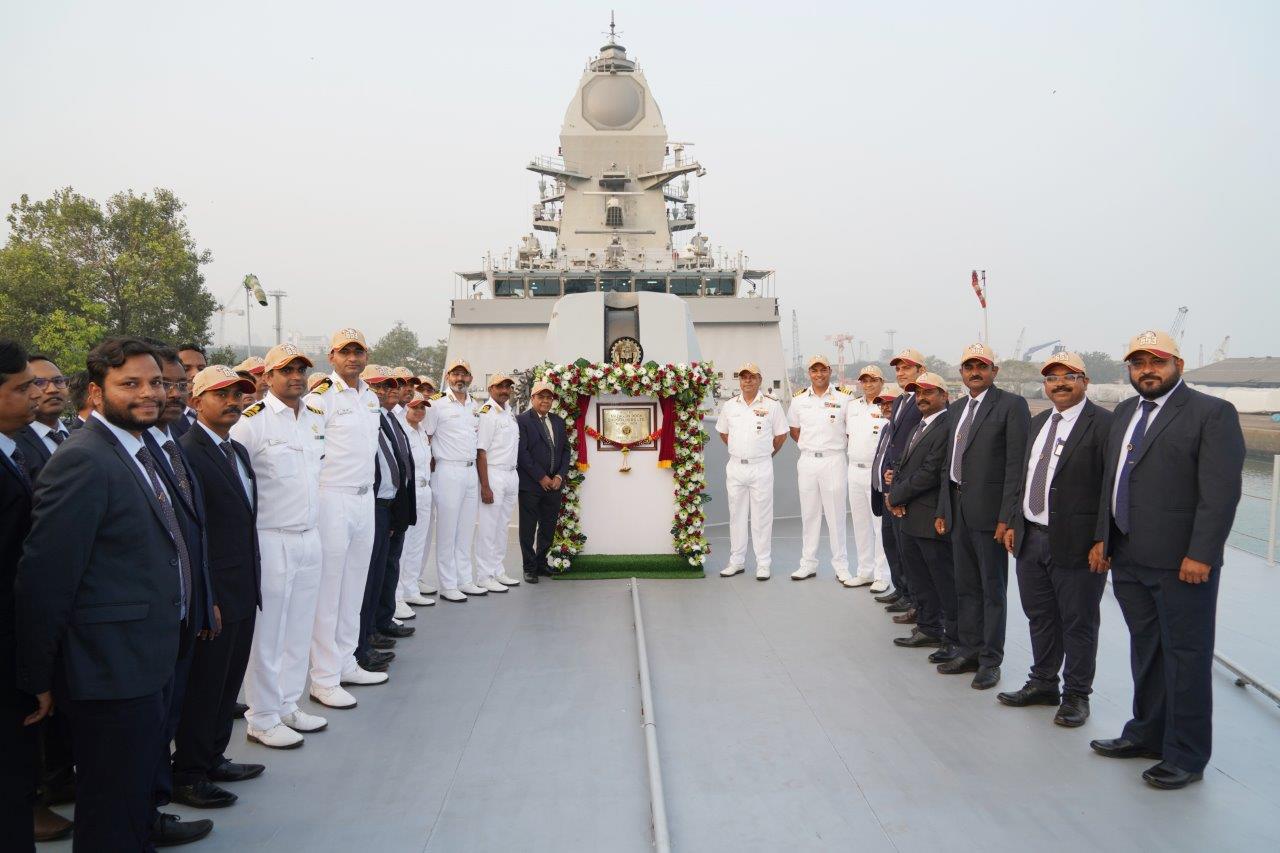 DELIVERY OF THIRD STEALTH FRIGATE OF THE P17A CLASS TARAGIRI TO INDIAN NAVY - 28.11.2025123
