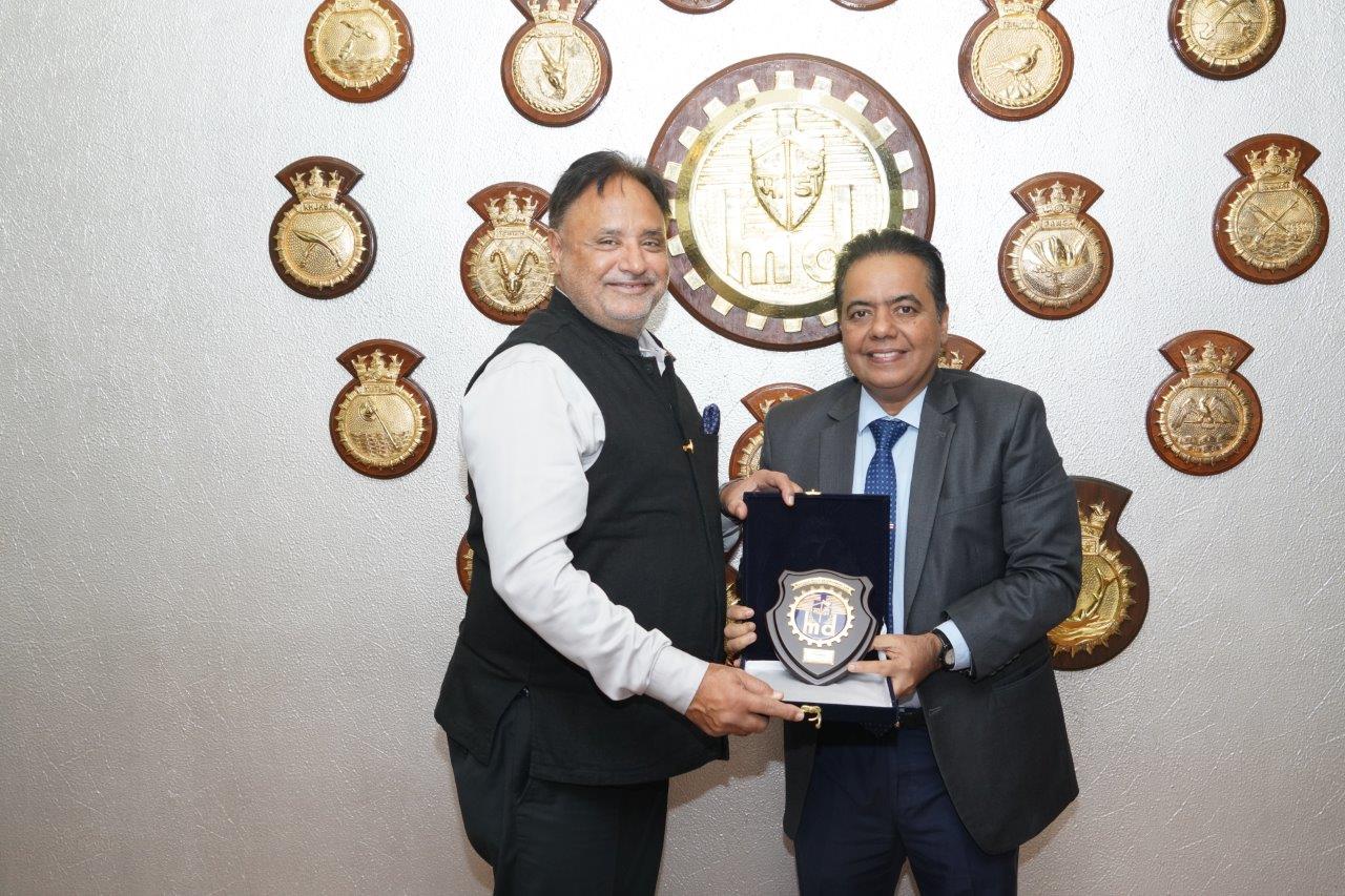 VISIT OF CMDE GIRIDEEP SINGH, IN (RETD) CHAIRMAN AND MANAGING DIRECTOR HSL (CMD)- 11.09.2025123