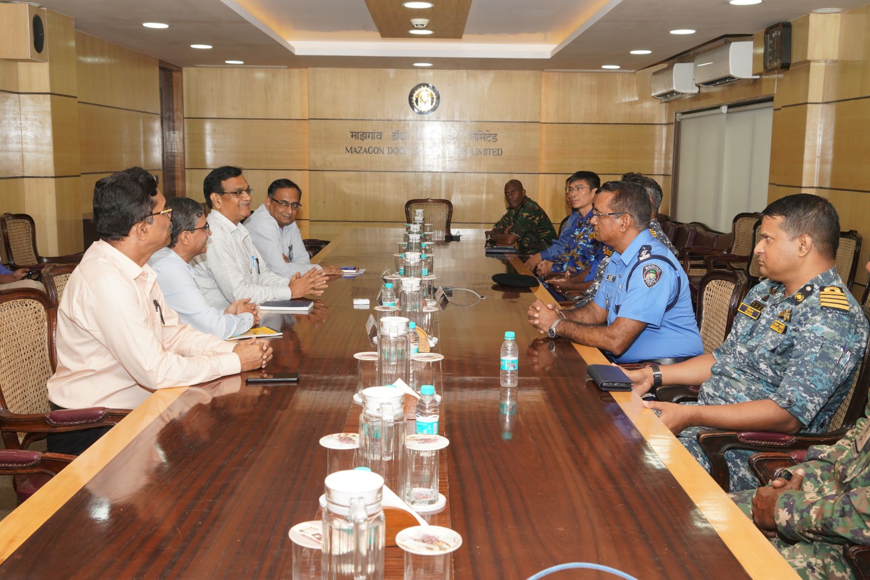 Visit of IA & IAF Officers of NHCC 36 & MSC-07 - 26.07.2023123