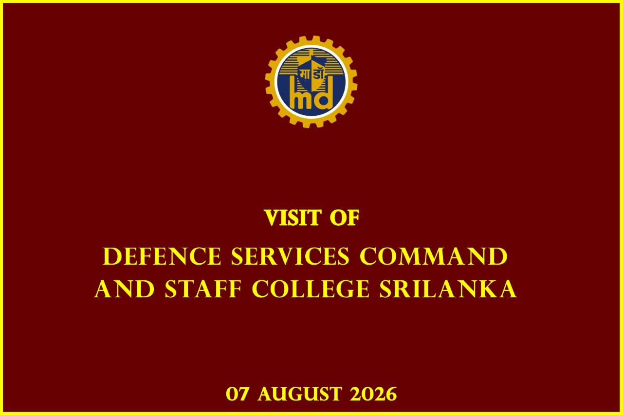 VISIT OF DEFENCE SERVICES COMMAND AND STAFF COLLEGE SRILANKA 07.08.2026