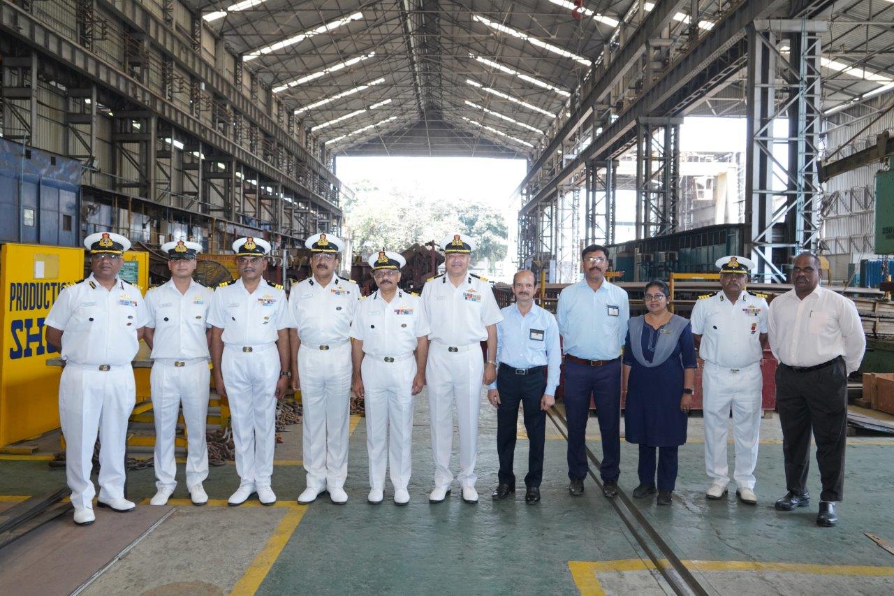 COMMENCEMENT OF STEEL CUTTING FOR INDIAN COAST GUARD - FPV3(Yard -16503) & FPV4(Yard - 16504) - 25.03.2025123