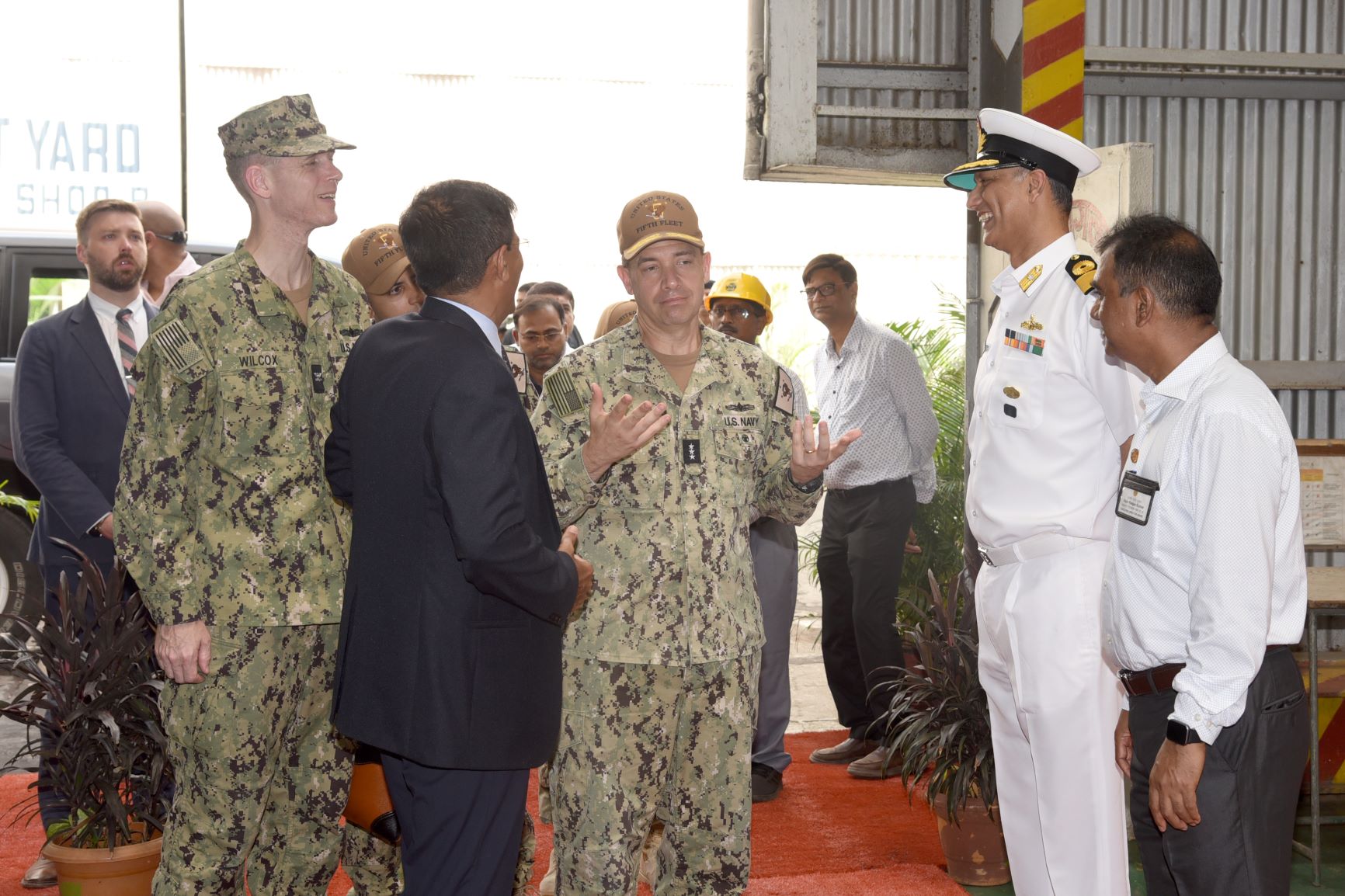 Visit of VADM Charles Bradford Cooper II Commander, US NAVCENT to MDL-31.05.2023123