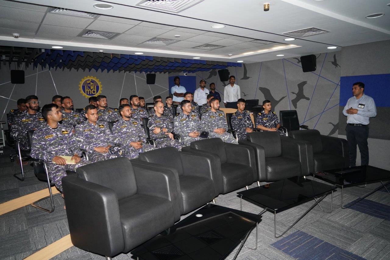 VISIT OF NOISE AND VIBRATION COURSE OFFICERS - 22.10.2025123