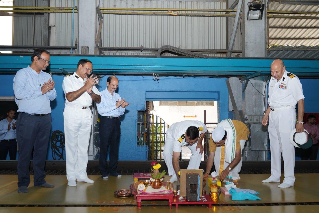 COMMENCEMENT OF STEEL CUTTING FOR INDIAN COAST GUARD - FPV3(Yard -16503) & FPV4(Yard - 16504) - 25.03.2025123