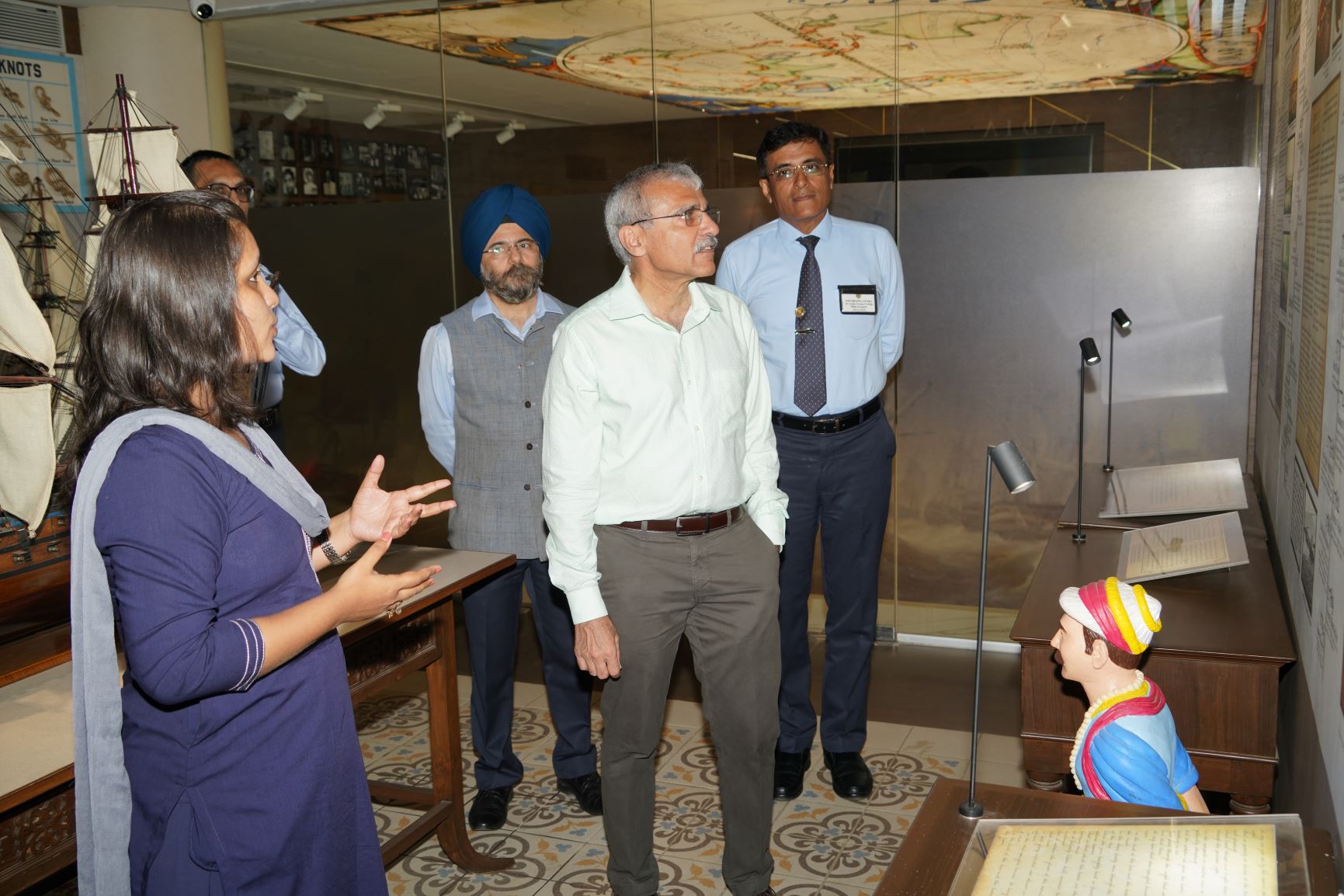 Visit of RADM Monty Khanna, Assistant Military Advisor-05.06.2023.123