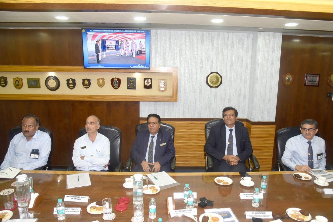 VISIT OF MS CATHERINE DUMAS VICE PRESIDENT STANDING COMMITTEE ON FOREIGN AFFAIRS FRANCE - 23.05.2025123