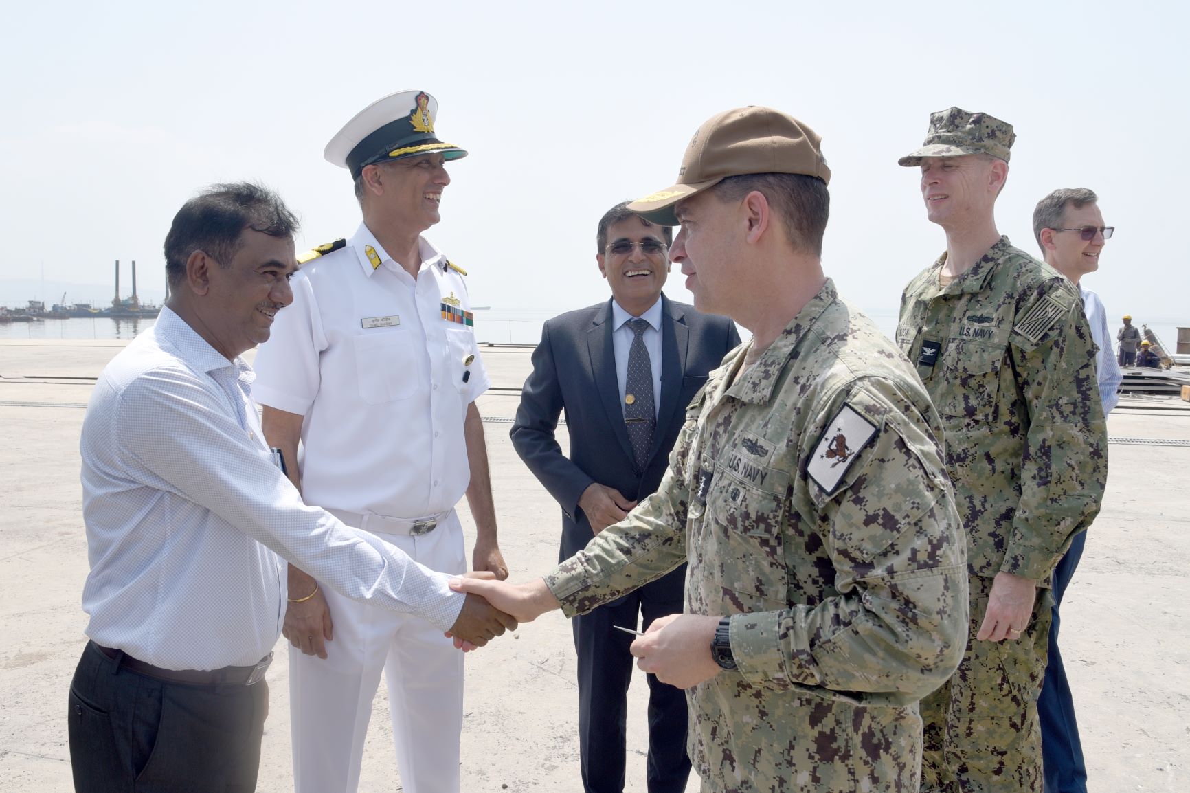 Visit of VADM Charles Bradford Cooper II Commander, US NAVCENT to MDL-31.05.2023123