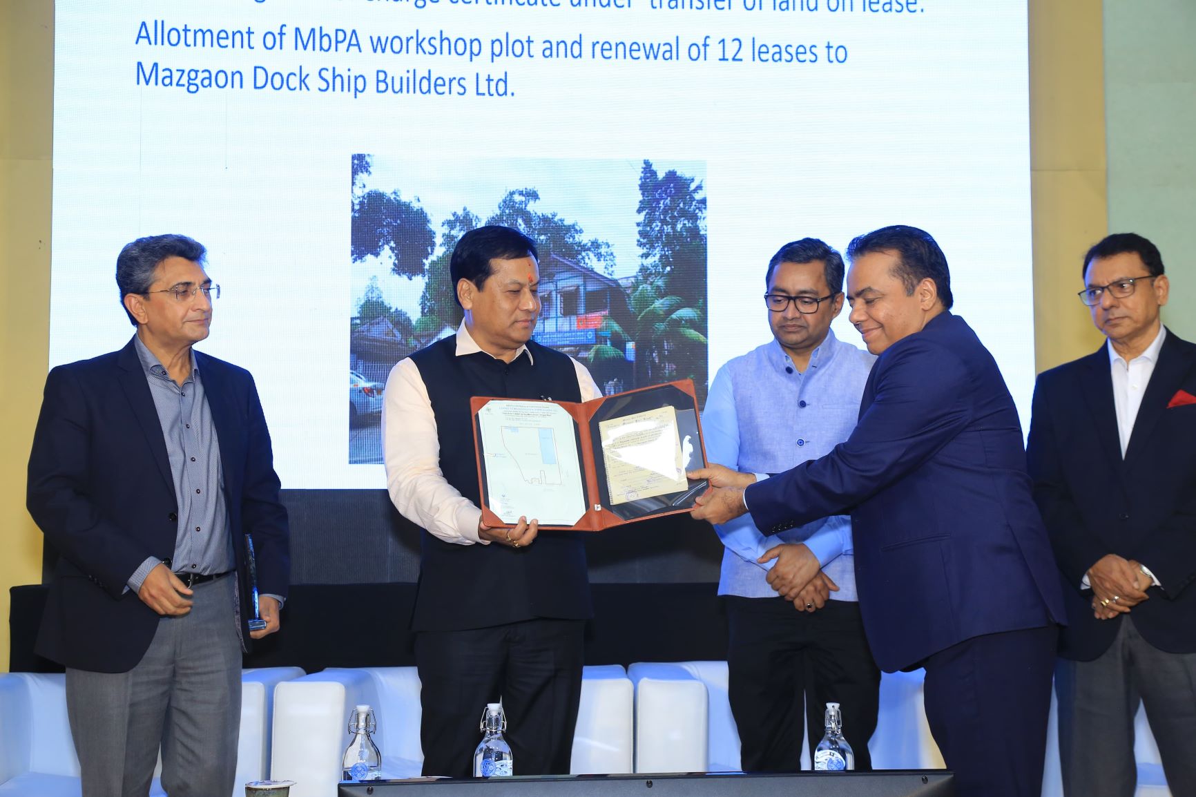 HANDING OVER OF CHARGE CERTIFICATE OF MbPA LAND - 23.08.2024