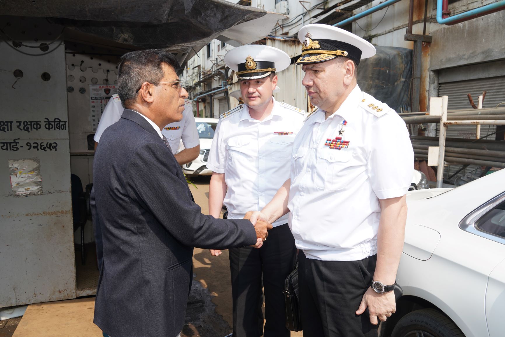 VISIT OF C-IN-C RUSSIAN FEDERATION NAVY - 21.08.2024