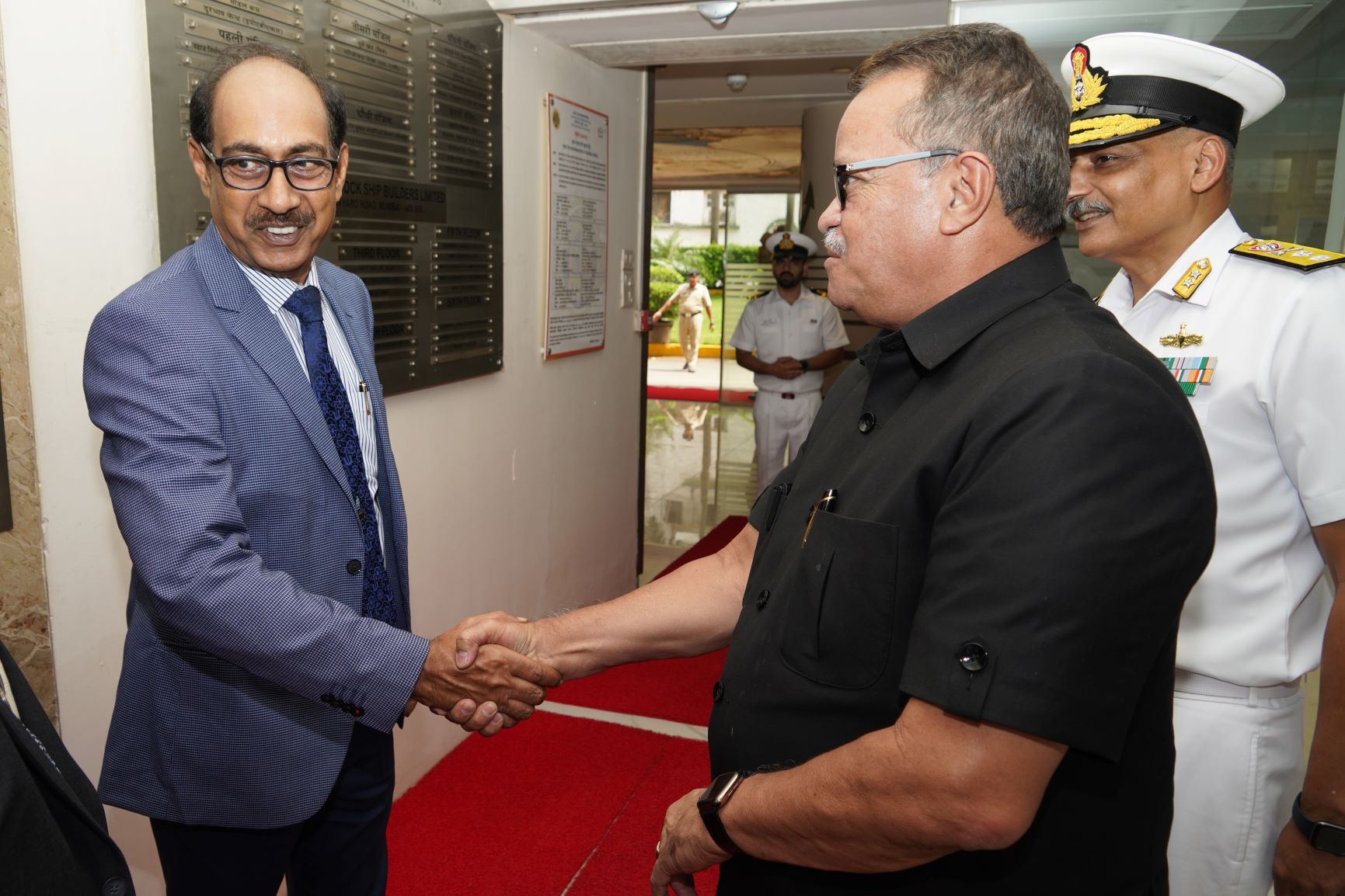 VISIT OF MR. GERALD RICHARD GOUVEIA, NATIONAL SECURITY ADVISOR, GUYANA - 06.08.2023123