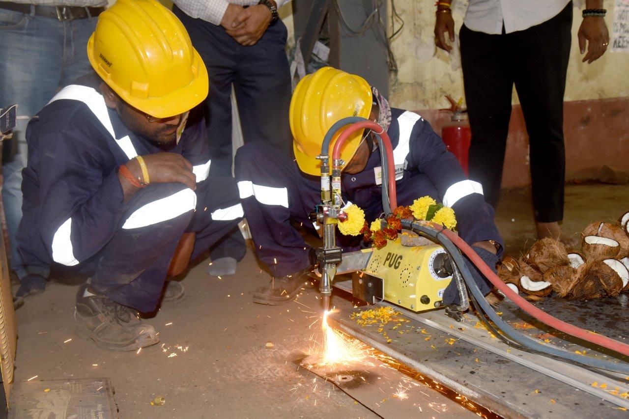 OPENING CEREMONY OF FIRST STEEL CUT FOR ONGC WPAPP DSF-II PROJECT - 24.02.2025123