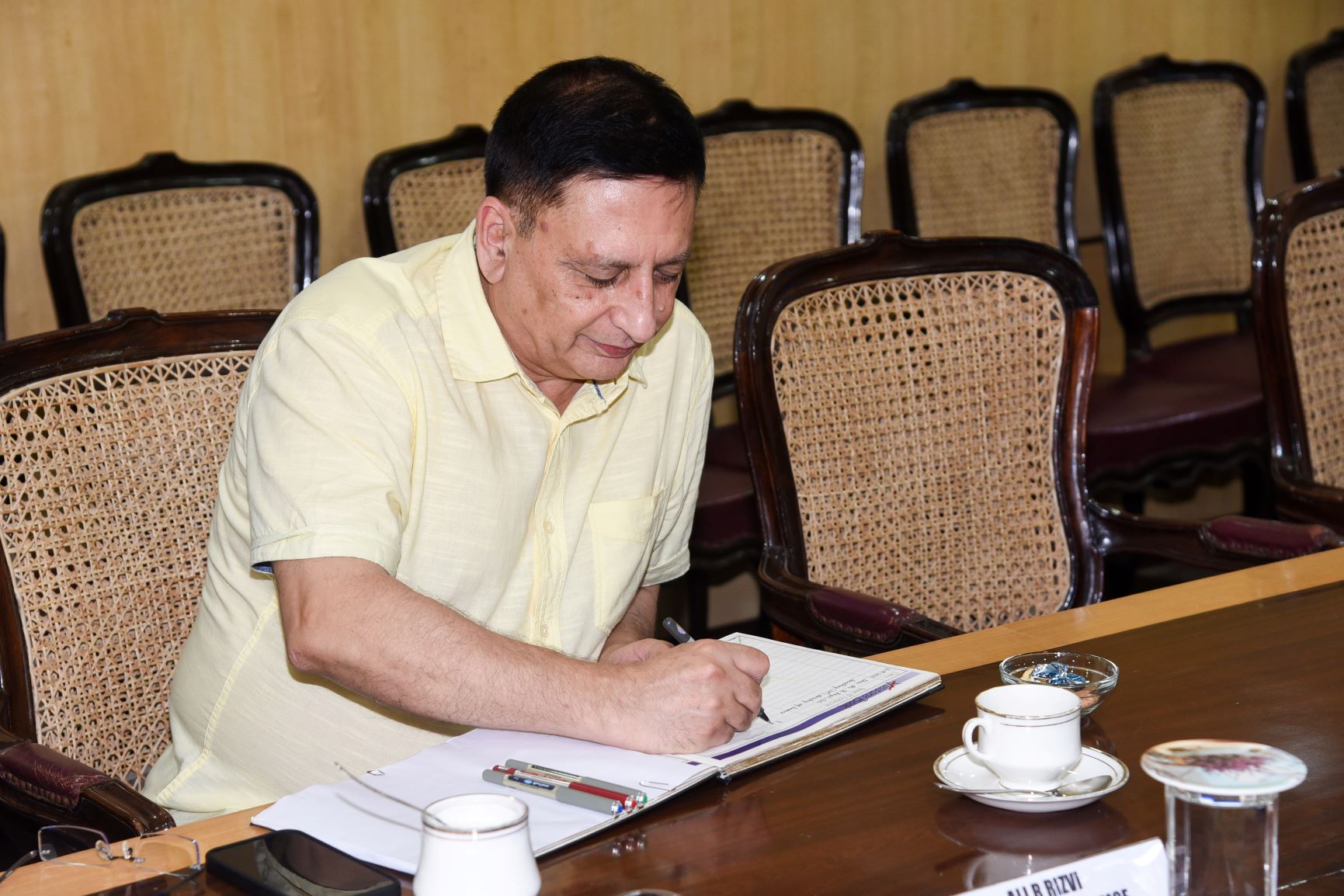 Visit of Shri Ali R Rizvi, Secretary (DPE), Ministry of Finance-11.09.2023123