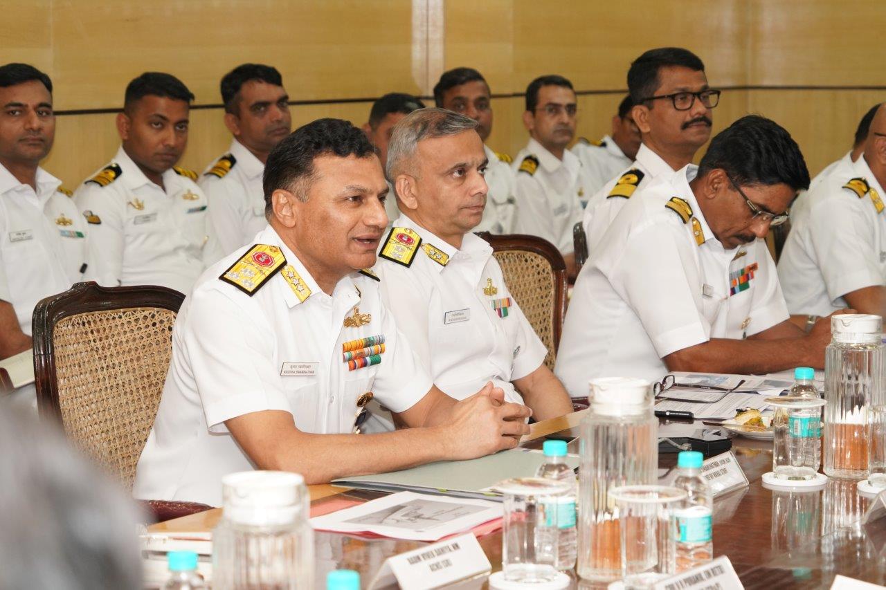 VISIT OF VADM KRISHNA SWAMINATHAN,AVSM,VSM, VICE CHIEF OF NAVAL STAFF- 27.11.2024123