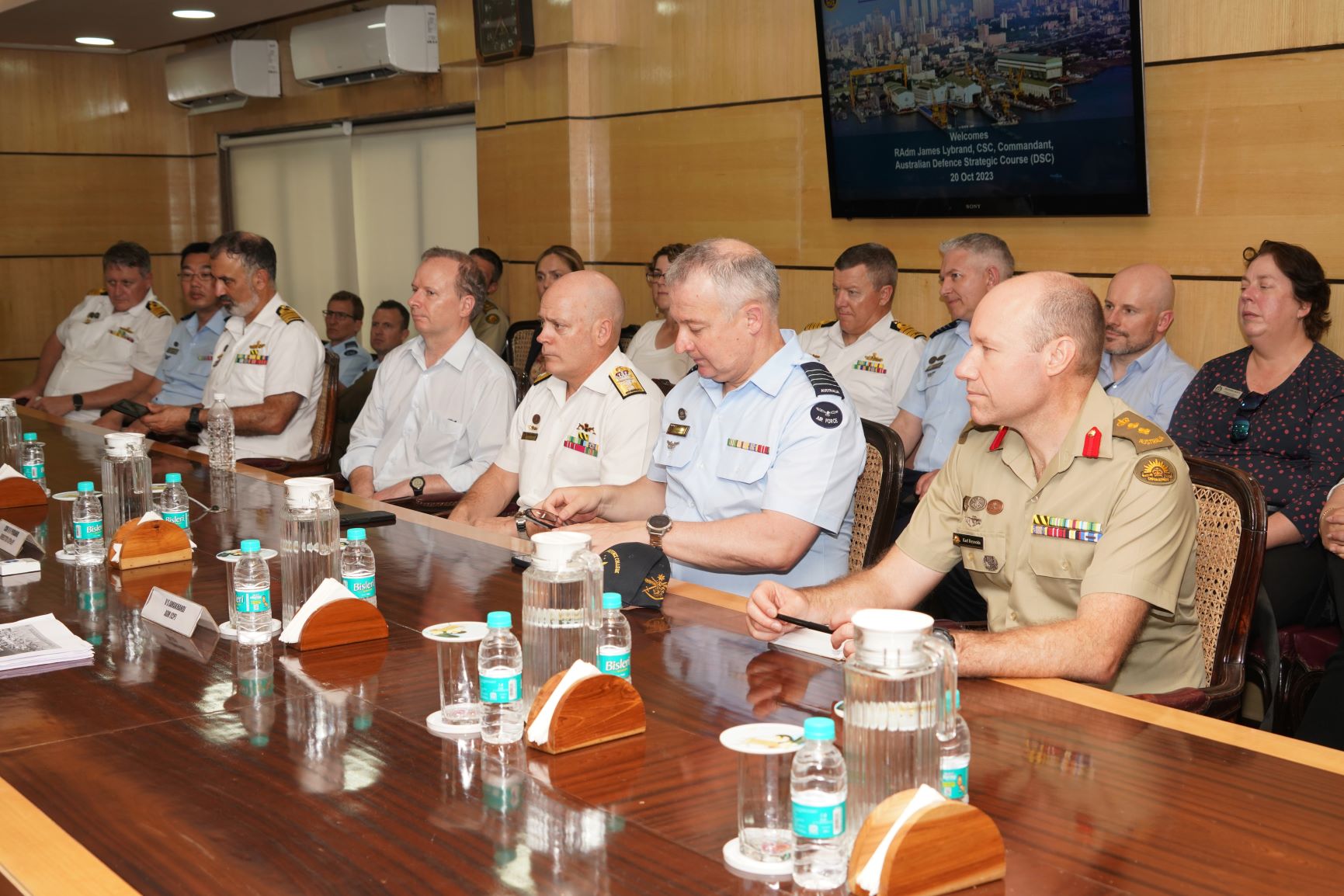 Visit of Australian Defence Strategic Course 20.10.2023123 - Image 7