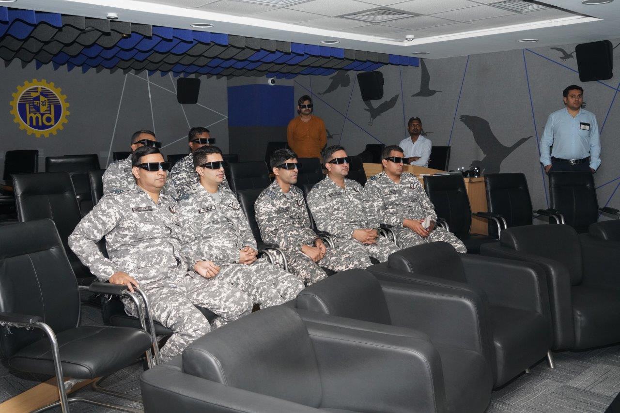 VISIT OF ADVANCE IMAGE INTELLIGENCE COURSE OFFICERS - 25.11.2025123