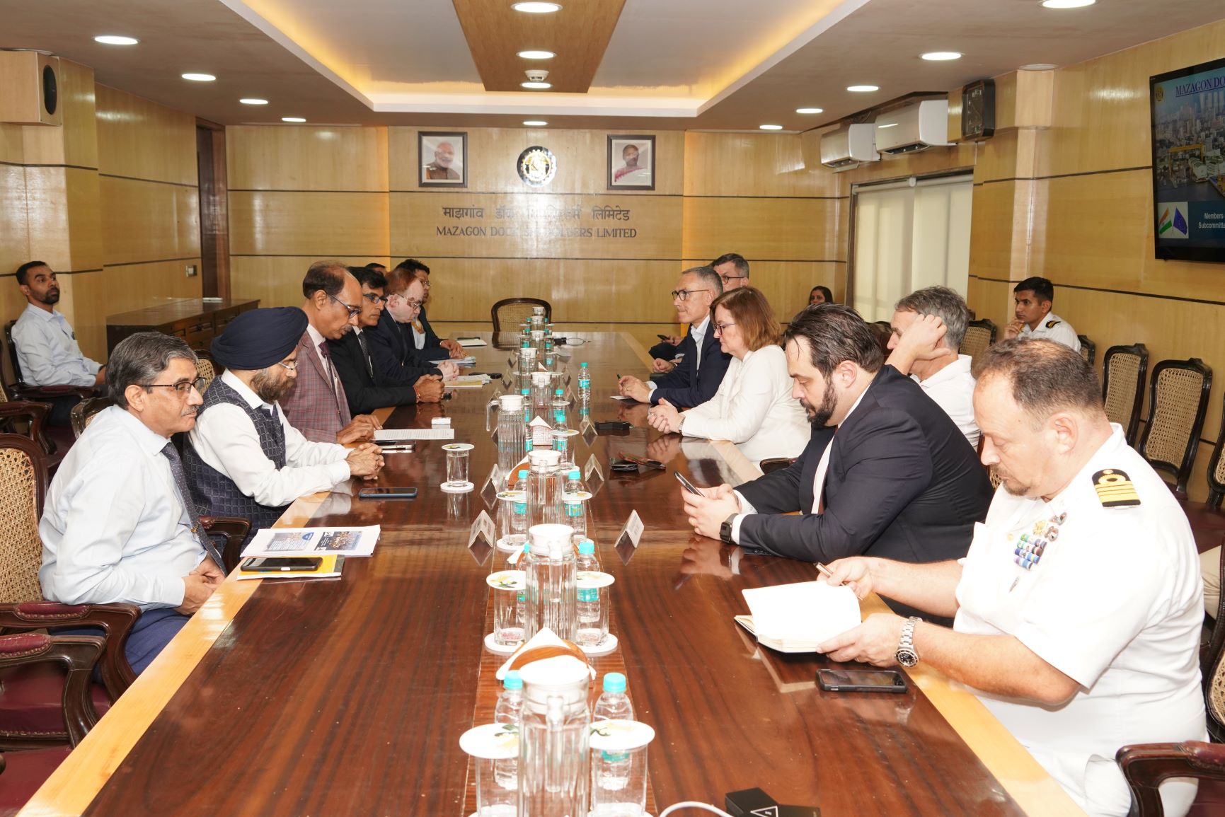 Visit of European Parliament Subcommittee on Security and Defence - 20.12.2023123