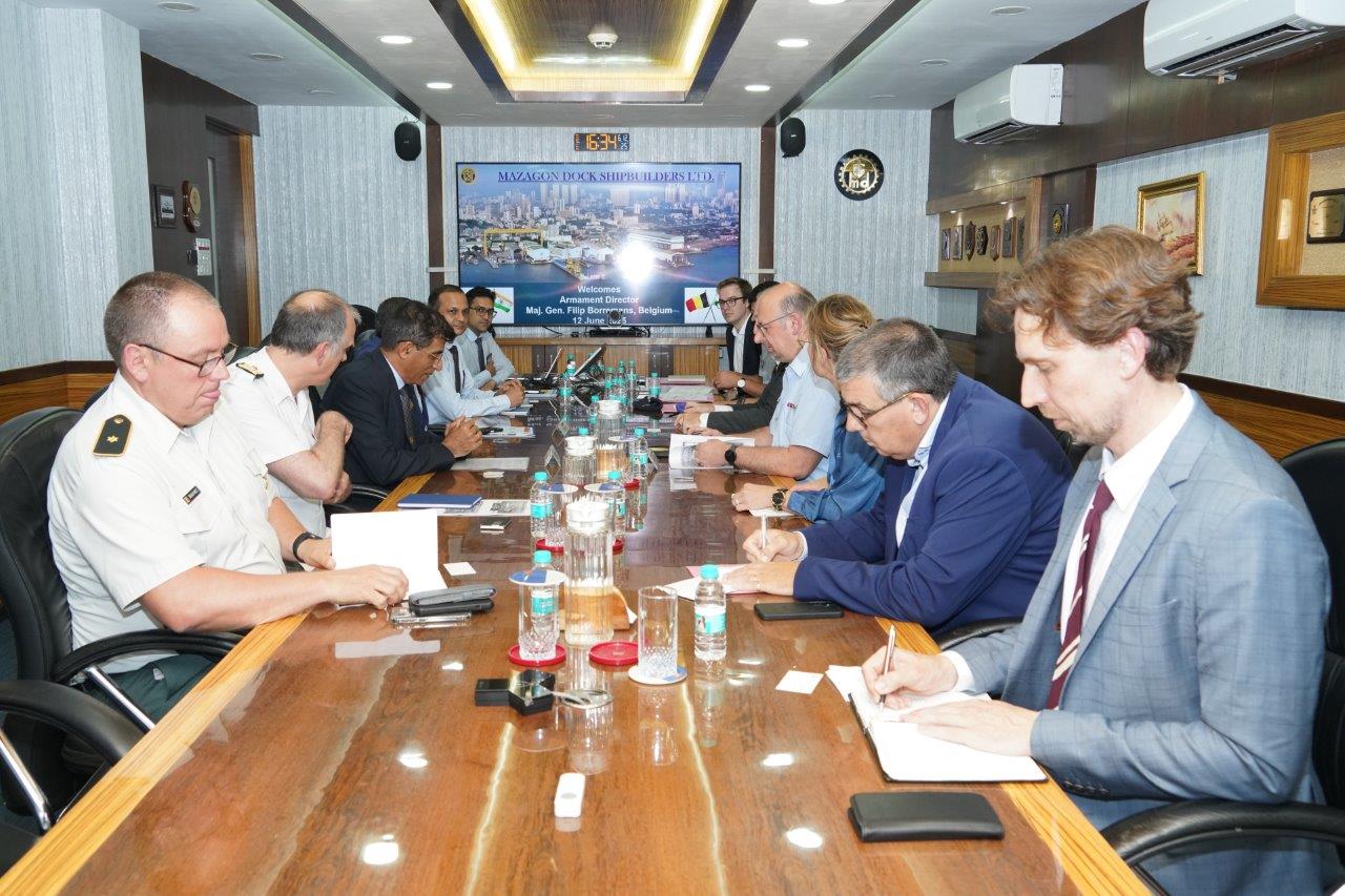 VISIT OF MAJ GEN FILIP BORREMANS ARMAMENT DIRECTOR BELGIUM DELEGATION -12.06.2025123