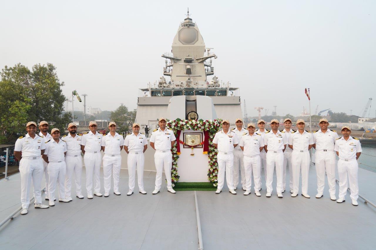 DELIVERY OF THIRD STEALTH FRIGATE OF THE P17A CLASS TARAGIRI TO INDIAN NAVY - 28.11.2025123