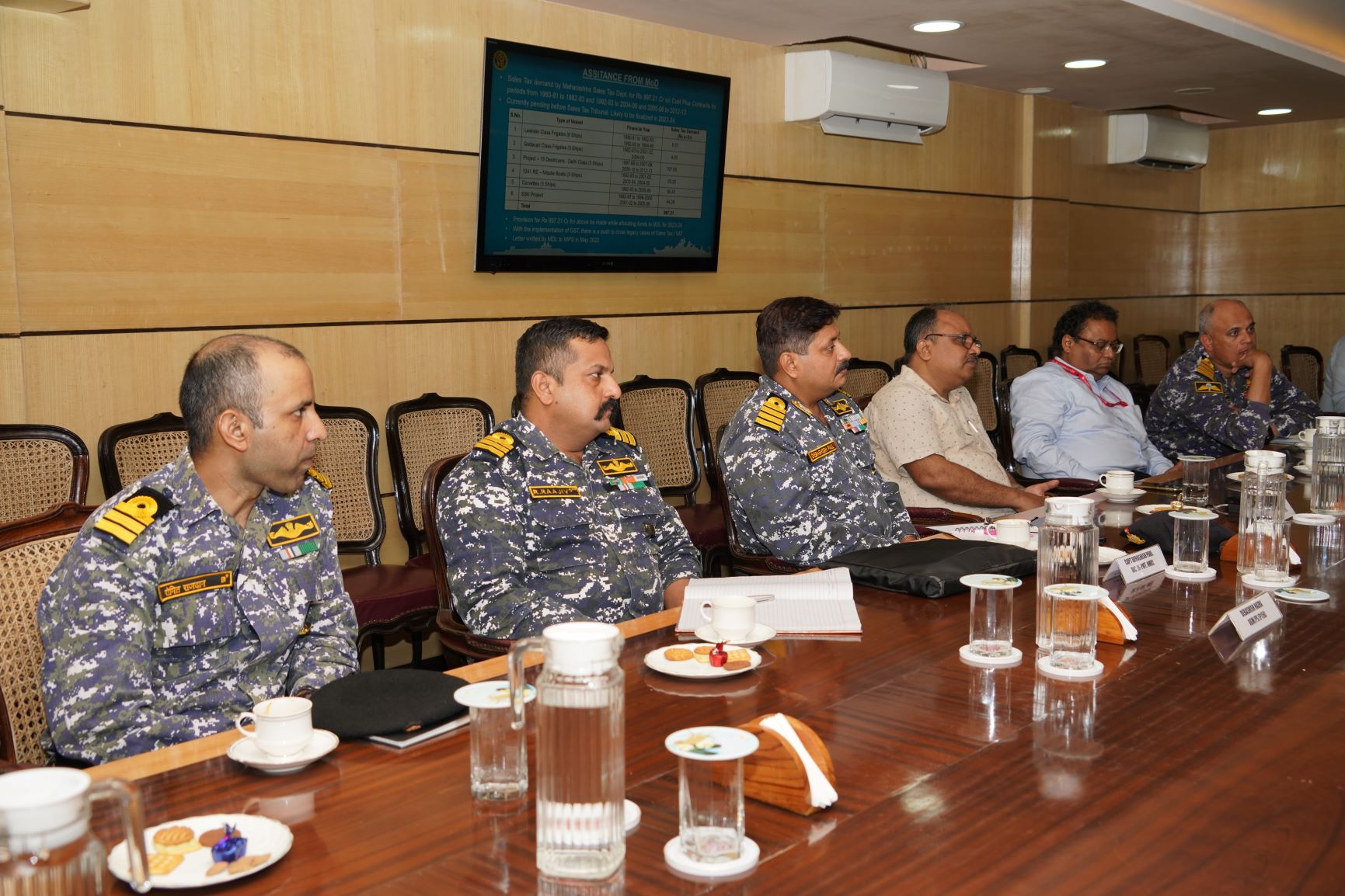 VISIT OF MR. SANJAY KUMAR, ADDL FA & JS /MoD(FIN)-16.06.2023123