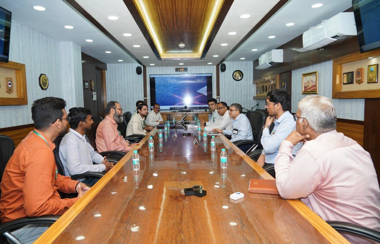 VISIT OF INDIAN NAVAL ARMAMENT SERVICE OFFICER - 06.08.2025123