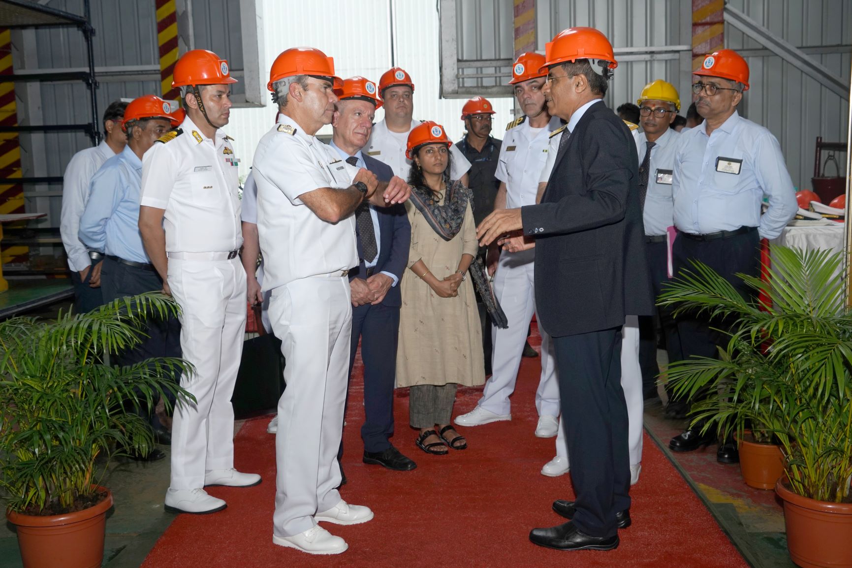 VISIT OF ADMIRAL MARCOS SAMPAIO OLSEN, COMMANDER OF BRAZILIAN NAVY-24.08.2024