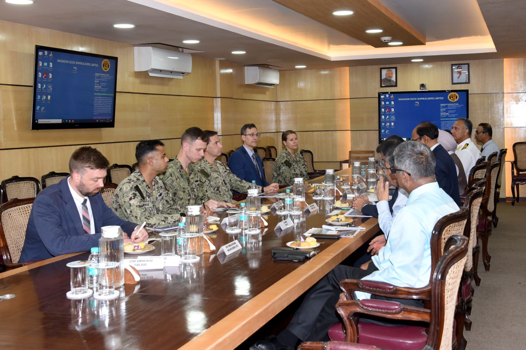 Visit of VADM Charles Bradford Cooper II Commander, US NAVCENT to MDL-31.05.2023123