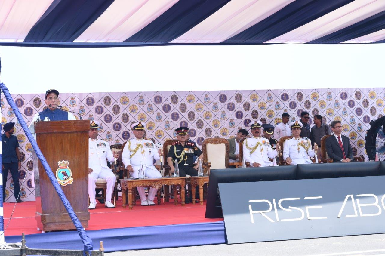 Commissioning of INS Taragiri in the Presence of Shri Rajanath Singh Hon'ble Raksha Mantri 03.04.2026123