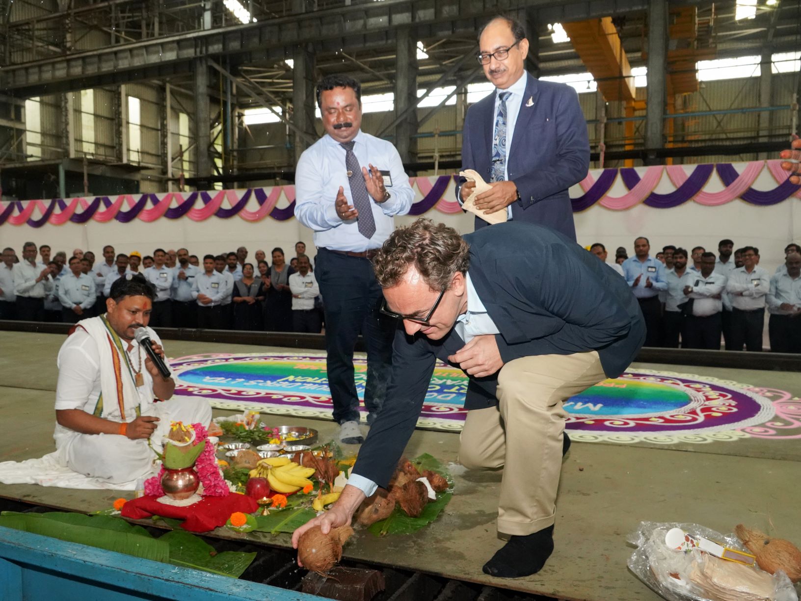 PLATE CUTTING CEREMONY OF MULTI PURPOSE VESSEL - 24.09.2024123