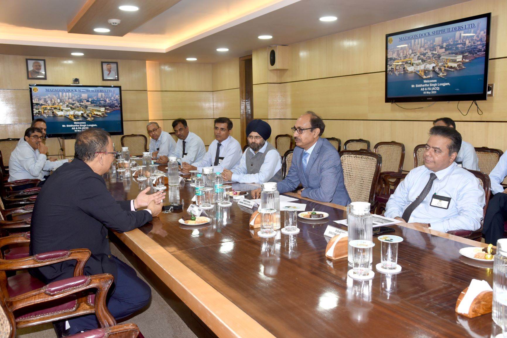Visit of Mr. Siddhartha Singh Longjam, AS&FA (ACQ)-05.05.2023123