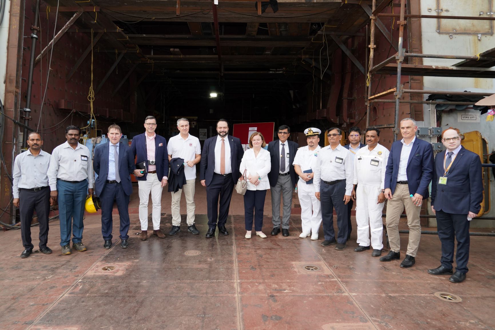 Visit of European Parliament Subcommittee on Security and Defence - 20.12.2023123