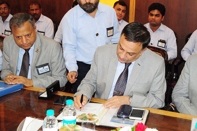 Signing Of D-448 Of Kalvari On 21st September 2017