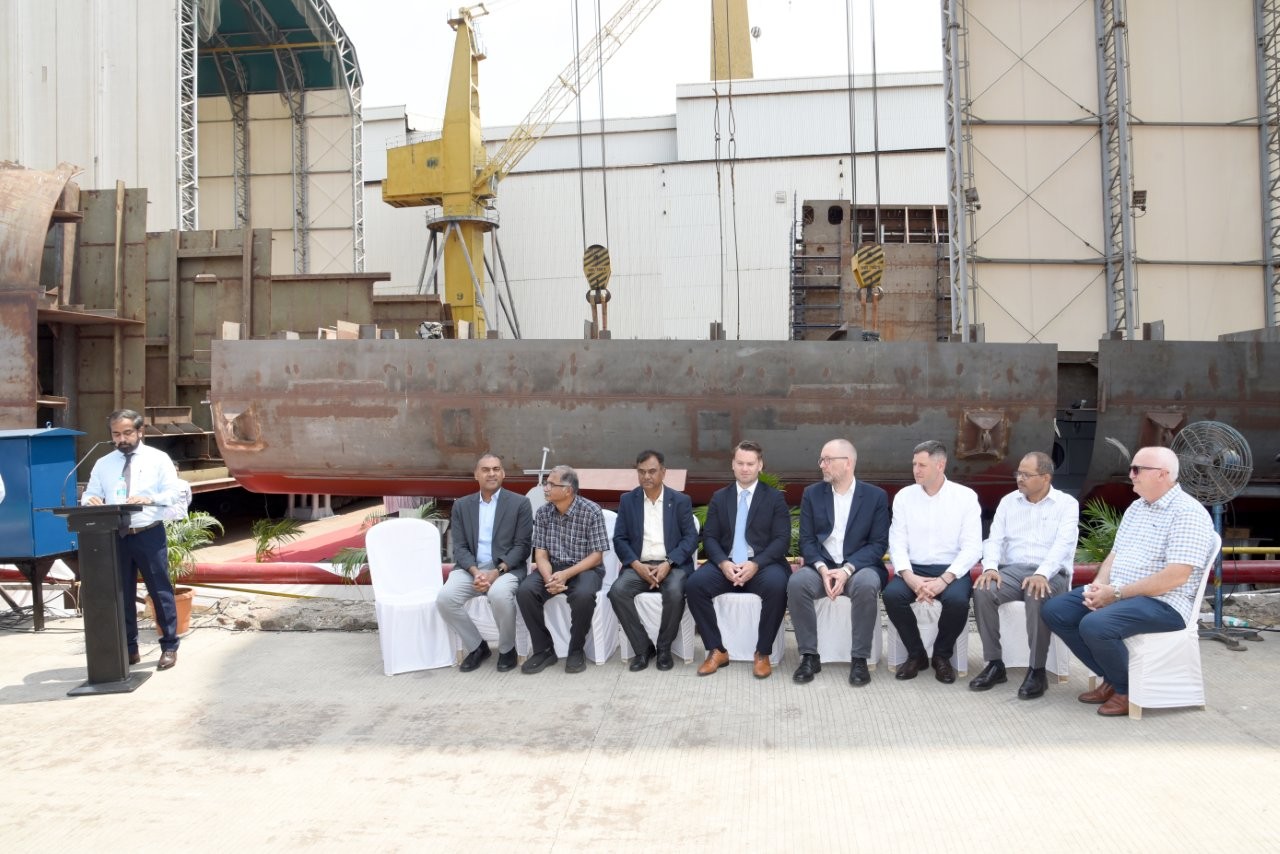 Keel Laying Ceremony Yard-21003 (Project MPV - 06 Multi Purpose Vessel ) 20.05.2026123