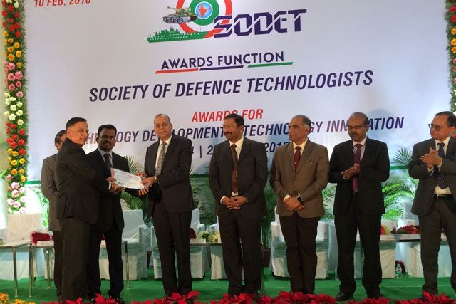 
SODET Awards Received By Mazagon Dock From Shri Ajay Kumar, IAS, Secretary (Defence Production) On 10th February 2018