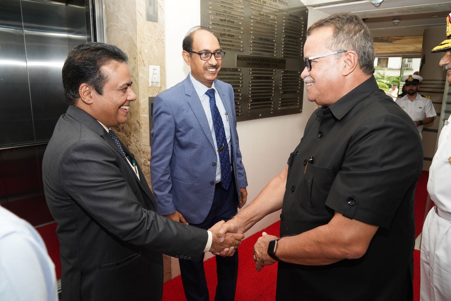 VISIT OF MR. GERALD RICHARD GOUVEIA, NATIONAL SECURITY ADVISOR, GUYANA - 06.08.2023123