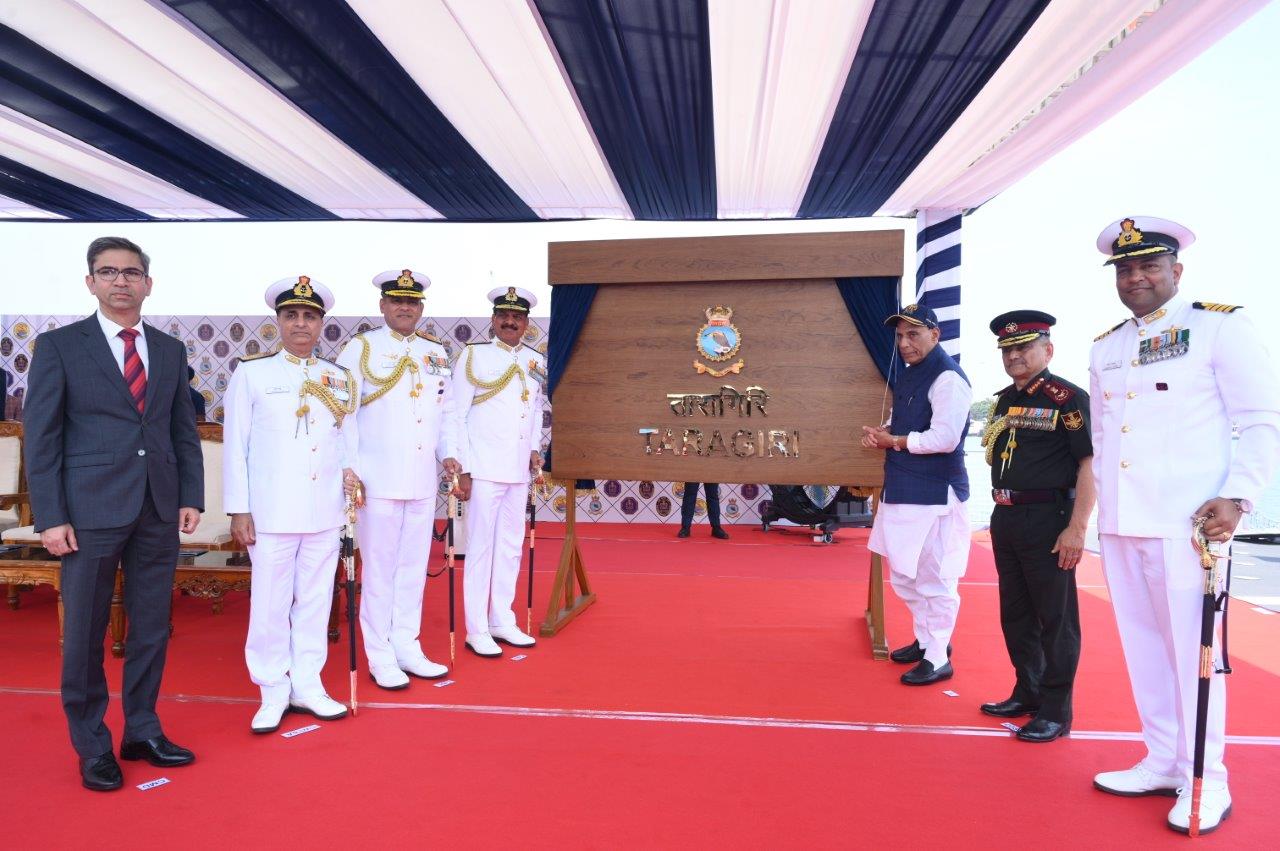 Commissioning of INS Taragiri in the Presence of Shri Rajanath Singh Hon'ble Raksha Mantri 03.04.2026123