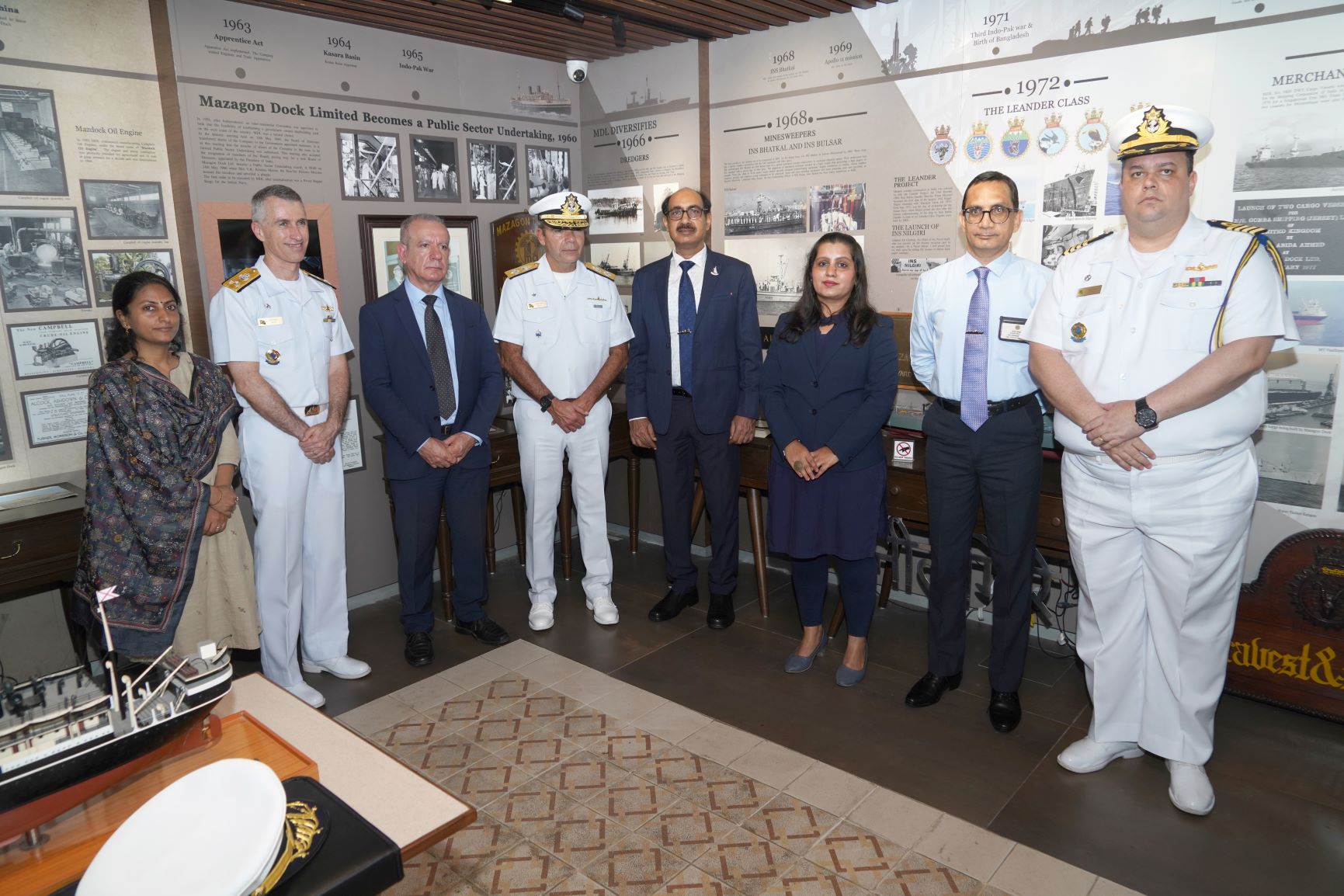 VISIT OF ADMIRAL MARCOS SAMPAIO OLSEN, COMMANDER OF BRAZILIAN NAVY-24.08.2024