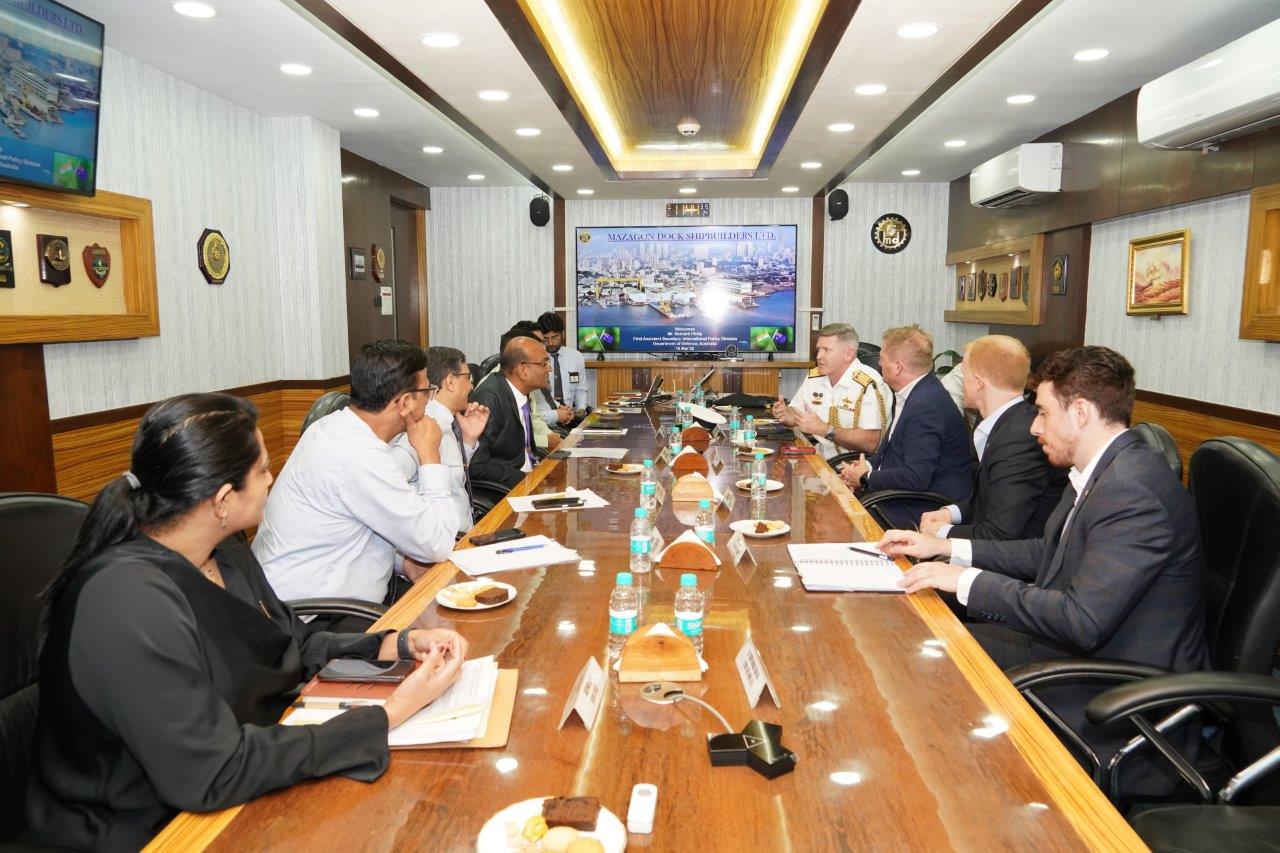 VISIT OF MR BERNARD PHILIP,  FIRST ASSISTANT SECRETARY, INTERNATIONAL POLICY DIVISION, AUSTRALIAN DEPARTMENT OF DEFENCE-19.03.2025123